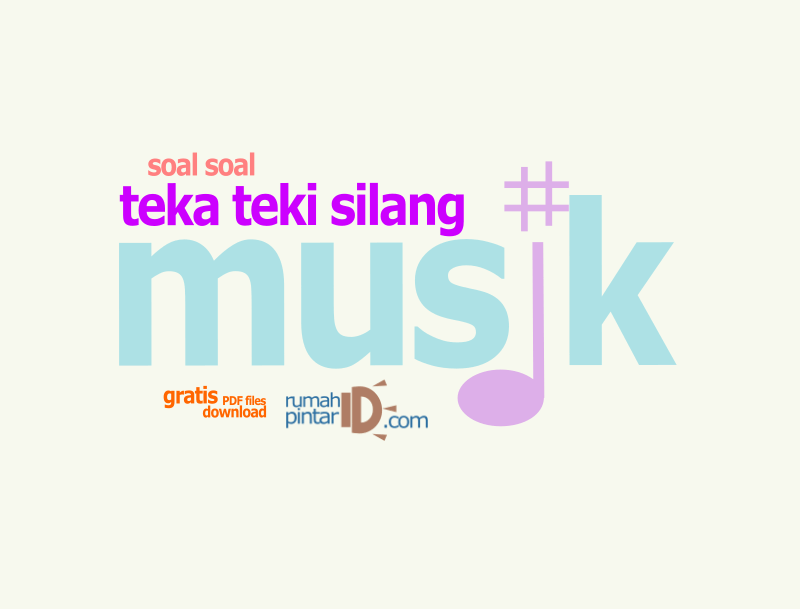 Kumpulan soal TTS dengan tema musik